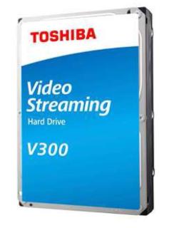 TOSHIBA HDD V300 Video Streaming 1TB, SATA III, 5700 rpm, 64MB cache, 3,5'', BULK