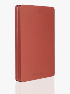 Dysk zewnętrzny Toshiba Canvio Alu 500GB, USB 3.0, red