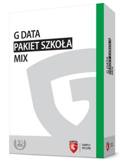 G DATA Pakiet Szkoła MIX BOX do 100PC 1 ROK