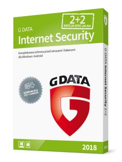 G DATA Internet Security 2018 BOX 2+2 20 miesięcy