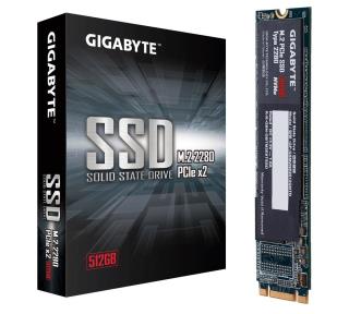Dysk SSD Gigabyte 512GB M.2 2280 PCIe NVMe (1550/850 MB/s) TLC
