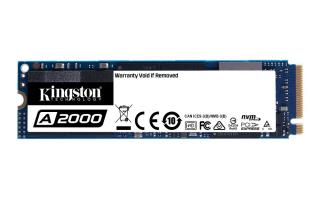 Kingston 1000GB SSD A2000 M.2 NVMe PCIe Gen 3.0 x 4 Lanes (R 2200MB/s; W 2000MB/s)