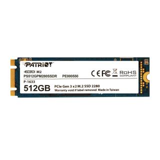 Dysk SSD Patriot Scorch 512GB M.2 2280 PCIe NVMe (1700/950 MB/s) TLC