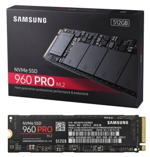 SSD M.2 (2280) 512GB Samsung 960 PRO (PCIe/NVMe)
