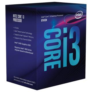 Intel Box Core i3 Processor i3-8100 3,60Ghz 6M Coffee Lake