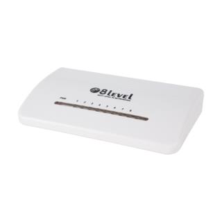 Switch niezarządzalny 8level FES-8D v3 8x10/100Mbps desktop