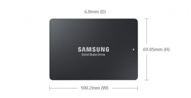 SSD 2.5 240GB Samsung PM863 SATA 3 Enterprise