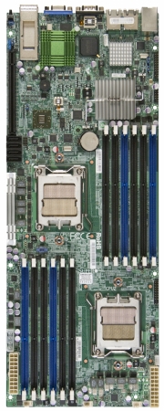 Platforma 1022TC-IBQF, H8DCT-IBQF, 808T-920W, 1U, Two Nodes, Dual Opteron 4000, DDR3, Infiniband