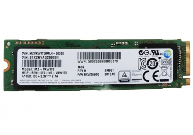 SSD M.2 (2280) 128GB Samsung SM961 OEM (PCIe/NVMe)