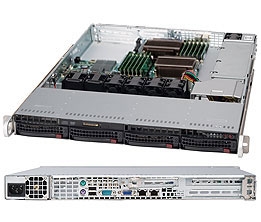 Platforma 1022G-NTF, H8DGU-F, 815TQ-563UB, 1U, Dual Opteron 6000 Series, DDR3, 2xGbE, 4x 3.5