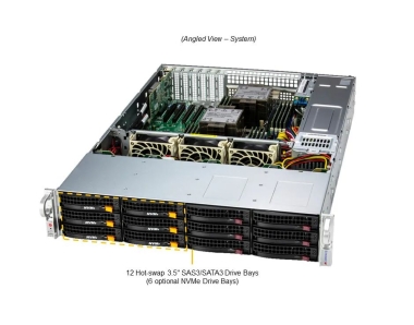 Serwer Supermicro SSG-621E-ACR12H 2U Storage Redudant 