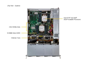 Serwer Supermicro SSG-621E-ACR12H 2U Storage Redudant 