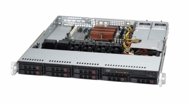 Obudowa serwerowa CSE-113MTQ-R400CB Black 1U standard SC113MTQ W/ Redundant 400W