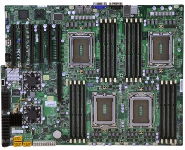 Płyta Główna Supermicro AMD H8QGL-6F+ Quad CPU Opteron 6000 series Broadcom 2008 SAS2 IPMI 2.0 1U