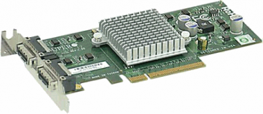 Supermicro 2-port 10G Standard LP NIC Card with CX4 connectors AOC-STG-I2