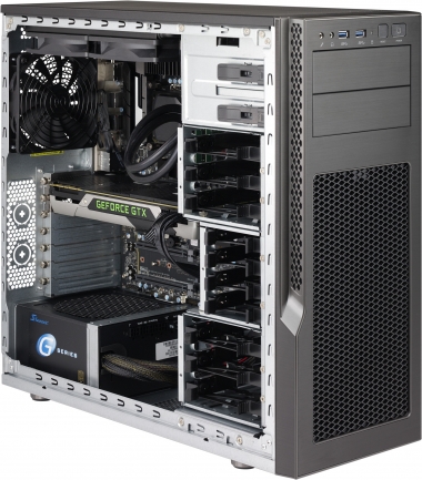 Obudowa serwerowa CSE-GS5A-753K (EOL)[DESKTOP ONLY] S5 Mid-Tower Chassis for System Assembly