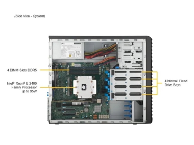 Serwer Supermicro SYS-531R-I Tower 