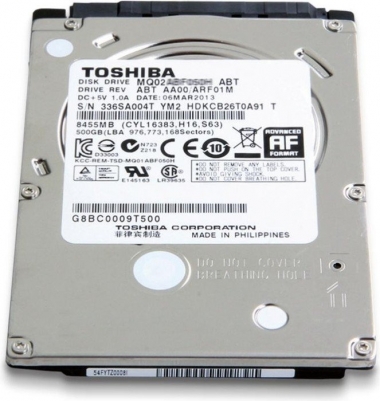 HDD 2,5 Toshiba MQ02ABF050H Hybrid 500GB/12/600/54 Sata 64MB