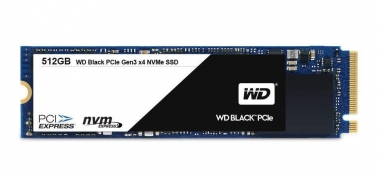 SSD M.2 (2280) 512GB WD S512G1X0C Black NVMe
