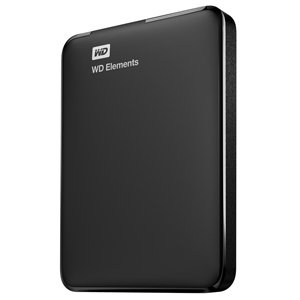 WD HDex 2.5' USB3 3TB Elements Portable black