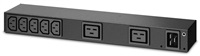 APC Rack PDU, Basic, 0U/1U, 100-240V/20A, 220-240V/16A, (7) C13, (2) C19, IEC-320 C20