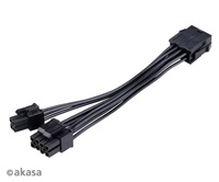 AKASA adaptér 8-Pin to 8+4-Pin Power Adapter Cable foto1