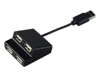 Hub USB Tracer H9 4xUSB 2.0 czarny