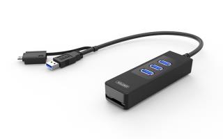 Hub USB Unitek Y-3048A 3x USB 3.0 + czytnik kart SD foto1