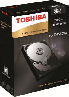 Dysk Toshiba X300 HDWF180EZSTA 3,5'' 8TB SATA 7200 128MB