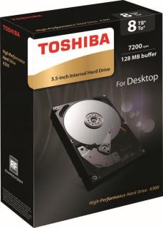 Dysk Toshiba X300 HDWF180EZSTA 3,5'' 8TB SATA 7200 128MB foto1