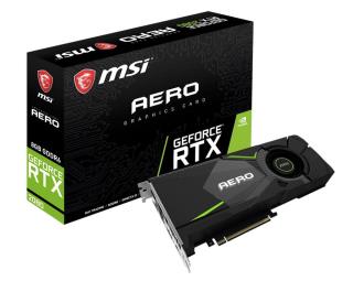 MSI GeForce RTX 2080 AERO 8GB GDDR6 256bit HDMI+3xDP PCIe3.0