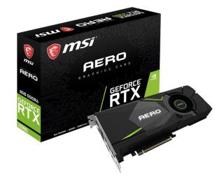 MSI GeForce RTX 2080 AERO 8GB GDDR6 256bit HDMI+3xDP PCIe3.0 foto1