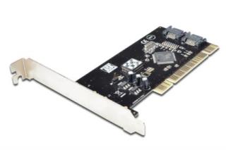 Kontroler SATA Digitus PCI, 2xSATA, Low Profile, Chipset: SIL3512 foto1