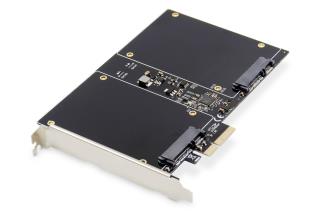 Karta rozszerzeń (Kontroler) DIGITUS RAID 2x SATA III SSD/HDD PCIe 2.0, 2.5'' HDD/SSD foto1