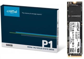 SSD Crucial 500GB P1 CT500P1SSD8 PCIe M.2 foto1