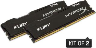 DDR4 16GB KIT 2x8GB PC 2666 Kingston HyperX FURY HX426C16FB2K2/16 foto1
