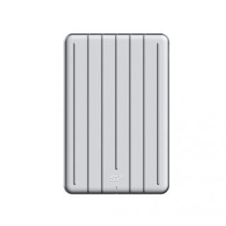 Dysk zewnętrzny SSD Silicon Power Bolt B75 1TB (440/430 MB/s) USB 3.1 Typ-C, srebrny aluminium