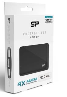 Dysk zewnętrzny SSD Silicon Power Bolt B10 512GB (400/400 MB/s) USB 3.1 foto1