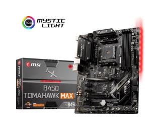 Płyta MSI B450 TOMAHAWK MAX II /AMD B450/DDR4/SATA3/M.2/USB3.1/PCIe3.0/AM4/ATX
