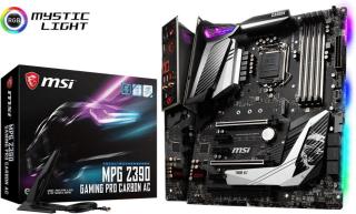 Płyta MSI MPG Z390 GAMING PRO CARBON AC /Z390/DDR4/SATA3/M.2/USB3.1/WF/BT/PCIe3.0/s.1151/ATX