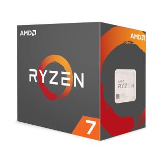 AMD Ryzen 7 2700 Box AM4 (4,100GHz) YD2700BBAFBOX with Wraith Spire (LED) cooler foto1