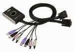 Przełącznik KVM ATEN DVI/USB/Audio CS682 (CS682-AT) 2-port. 