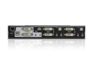 Przełącznik KVM ATEN Dual View DVI/USB/Audio CS1642A (CS1642A-AT-G) 2-port foto1