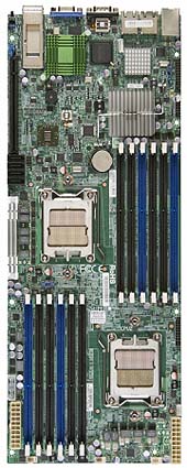 Platforma 1022TC-IBQF, H8DCT-IBQF, 808T-920W, 1U, Two Nodes, Dual Opteron 4000, DDR3, Infiniband