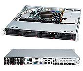 Platforma 1012A-M73RF, H8SML-7F, 813MTQ-R400CB, 1U, Single Opteron 3000 Series, 2xGbE