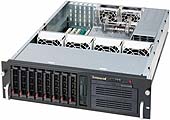 Obudowa serwerowa CSE-833T-650B BLACK 3U SC833 8 SAS DR W/650W PWS