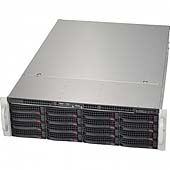 Obudowa serwerowa CSE-836BE2C-R1K03JBOD 3U SC836B 16 Drive JBOD W/Dual Expander, Redundant 1KW