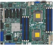Płyta Główna Supermicro AMD H8DCL-6 2x CPU Opteron 4000 series Low Cost Broadcom 2008 SAS2  foto1