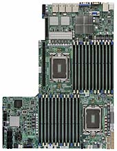 Płyta Główna Supermicro AMD H8DGU-LN4F+ 2x CPU Opteron 6000 series UIO On-board 4xLAN IPMI 2.0 foto1