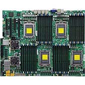 Płyta Główna Supermicro AMD H8QGI+-LN4F Quad CPU Opteron 6000 series SATA only 1U 4xLAN IPMI foto1